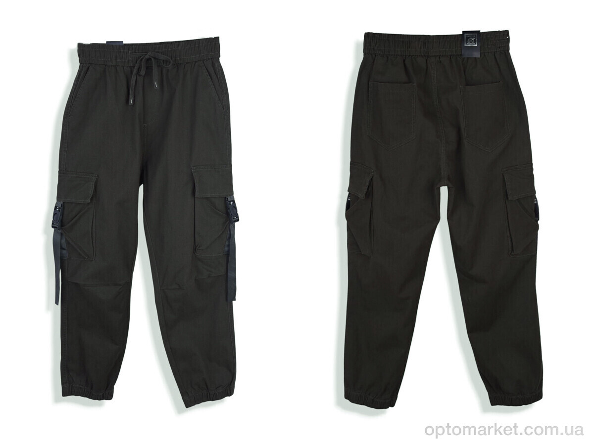 Купить Брюки дитячі 4296-BR1921-4 khaki Baronjns хакі, фото 3