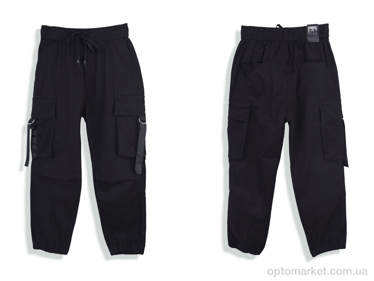 Купить Брюки дитячі 4296-BR1923-1 black Baronjns чорний, фото 3