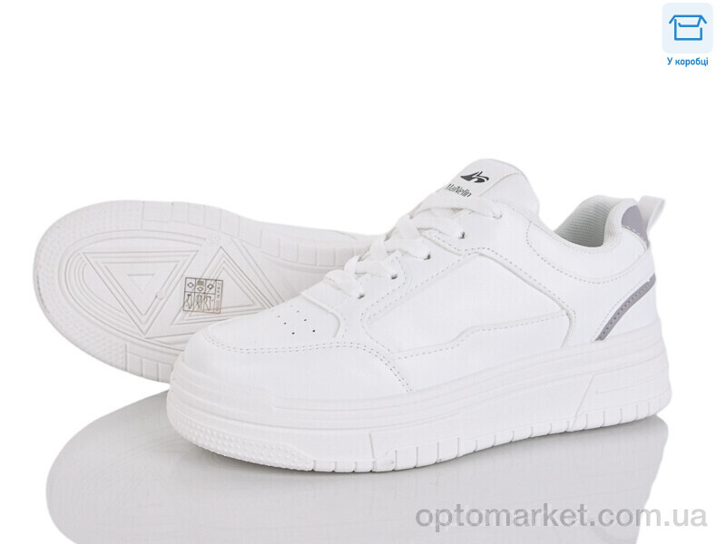 Купить Кросівки жіночі 4309-5-30 MaiNeLin білий, фото 1