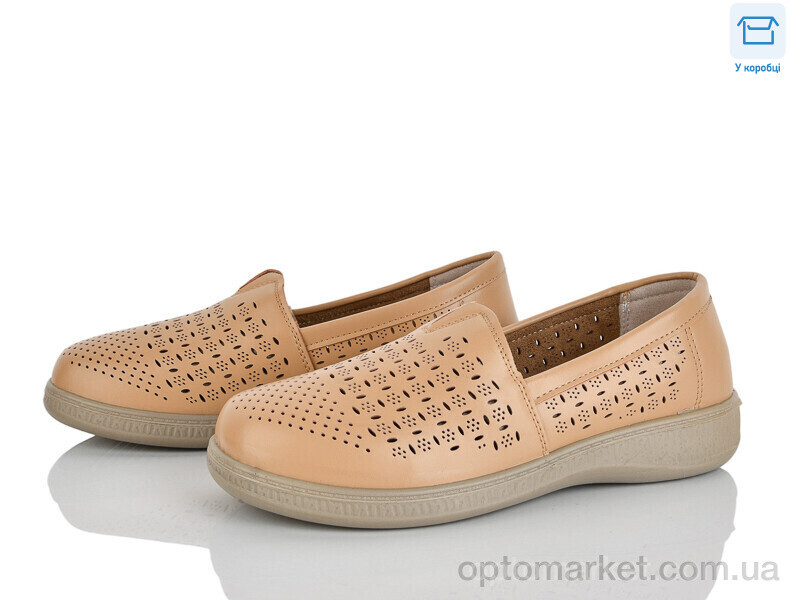 Купить Туфлі жіночі 4321-971-5 Jiao Li Mei коричневий, фото 1