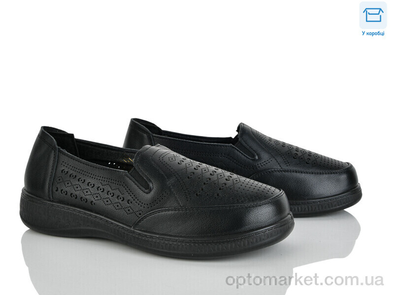 Купить Туфлі жіночі 4321-973-1 Jiao Li Mei чорний, фото 1