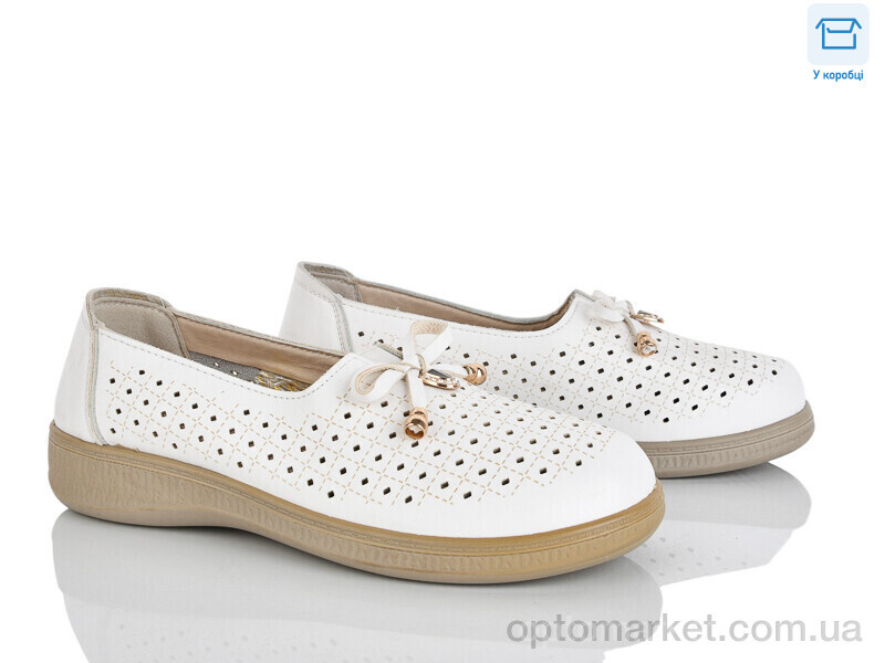 Купить Туфлі жіночі 4321-976-2 Jiao Li Mei білий, фото 1
