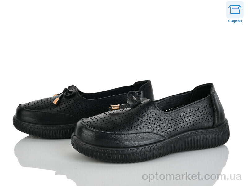 Купить Туфлі жіночі 4321-983-1 Jiao Li Mei чорний, фото 1