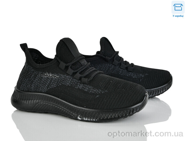 Купить Кросівки жіночі 4323-B33-18 Princess чорний, фото 1