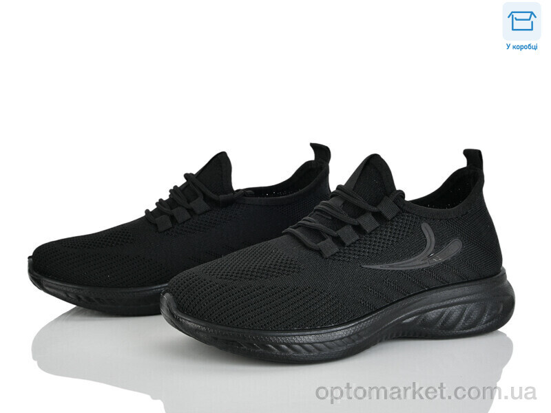 Купить Кросівки жіночі 4323-B33-7 Princess чорний, фото 1