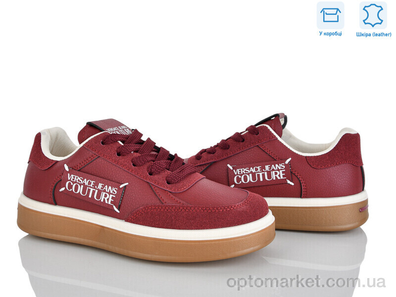 Купить Кросівки жіночі 4325-H6513-13 Башили бордовий, фото 2