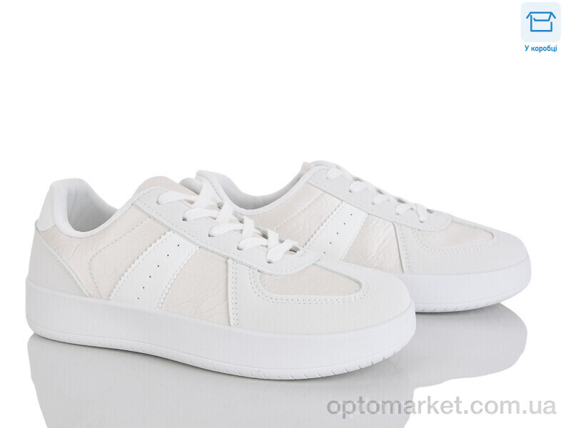 Купить Кросівки жіночі 4325-H6517-1 Башили білий, фото 1