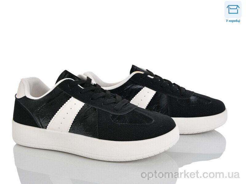 Купить Кросівки жіночі 4325-H6517-211 Башили чорний, фото 1