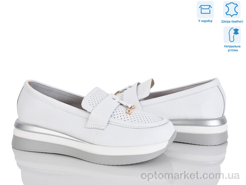 Купить Туфлі жіночі 4326-F1095-6 Mei De Li білий, фото 1