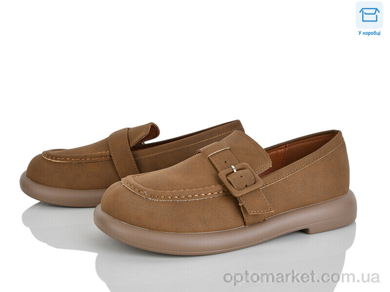 Купить Туфлі жіночі 4327-W601-2 Mei De Li коричневий, фото 1