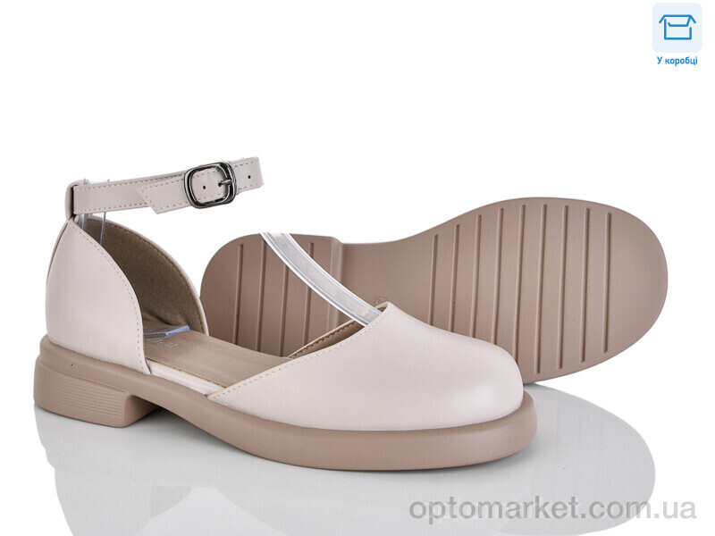 Купить Туфлі жіночі 4332-W75-10 Mei De Li бежевий, фото 1