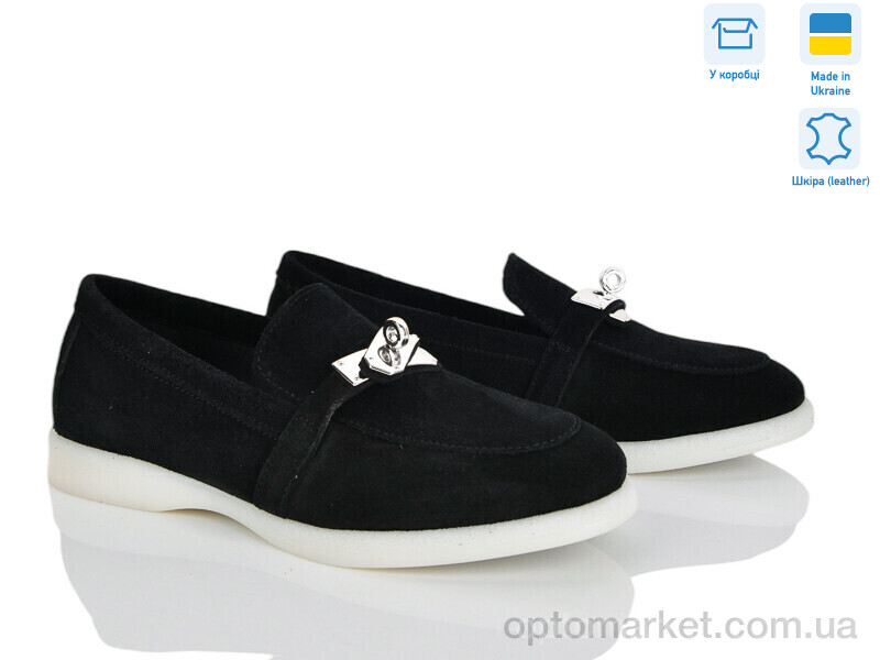 Купить Туфлі жіночі 434-1 Ailinda чорний, фото 1