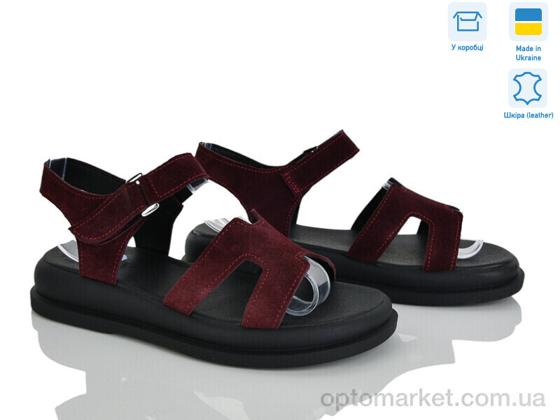 Купить Босоніжки жіночі 436-30 Ailinda бордовий, фото 1