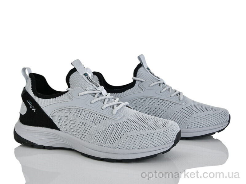 Купить Кросівки чоловічі 4365-M7600-7 Baas сірий, фото 1