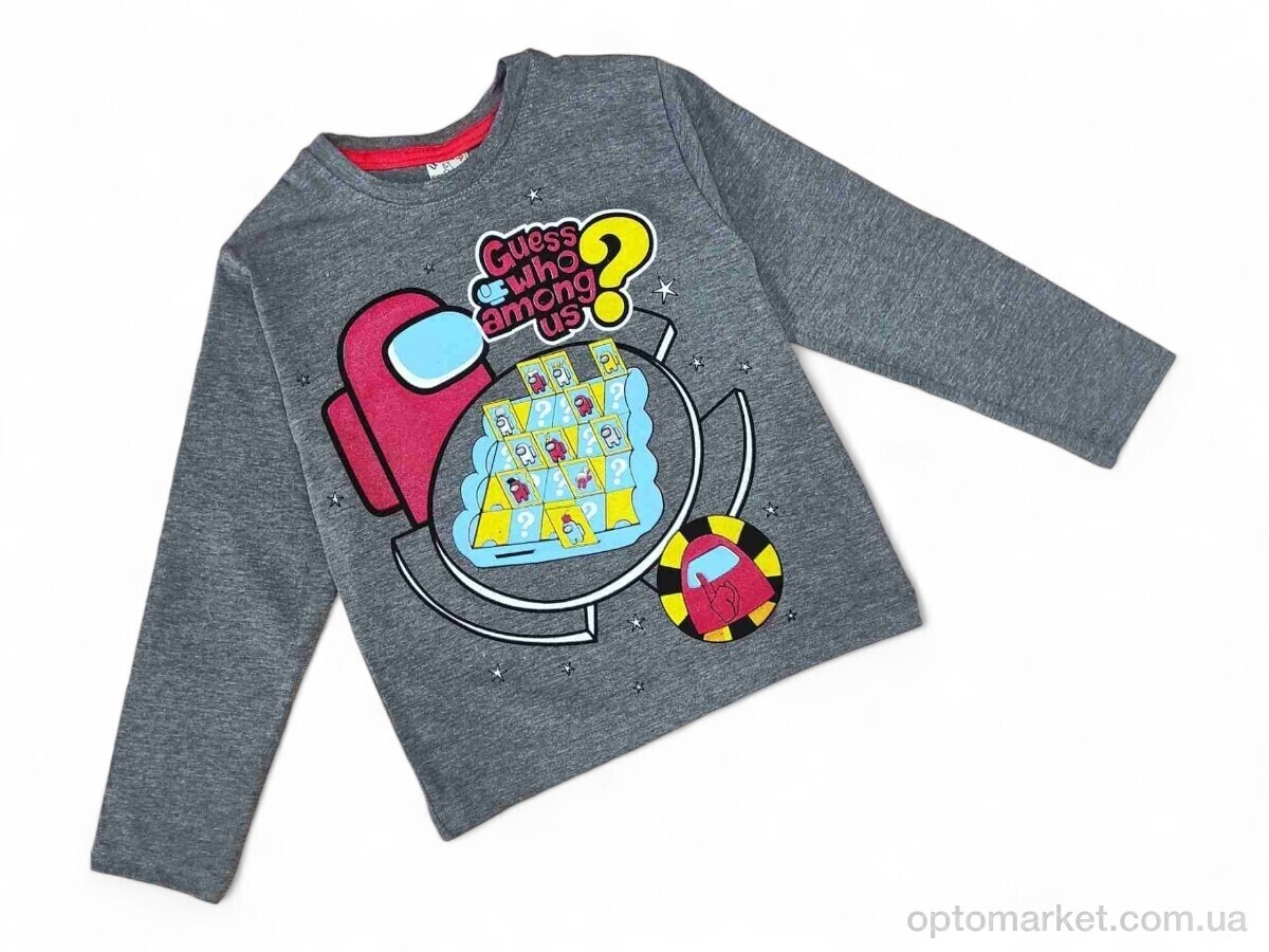 Купить Батник дитячі 4389 сірий міньйон UMKA Kids сірий, фото 1