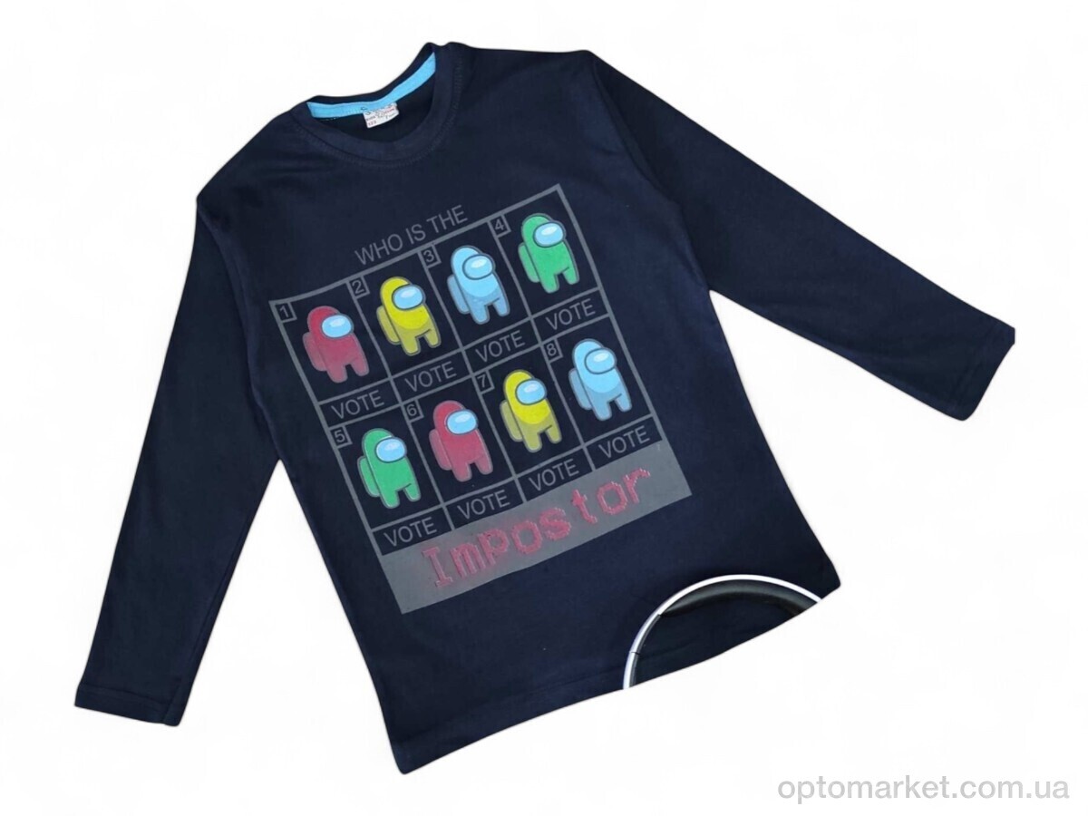 Купить Батник дитячі 4390 т.синій UMKA Kids синій, фото 1