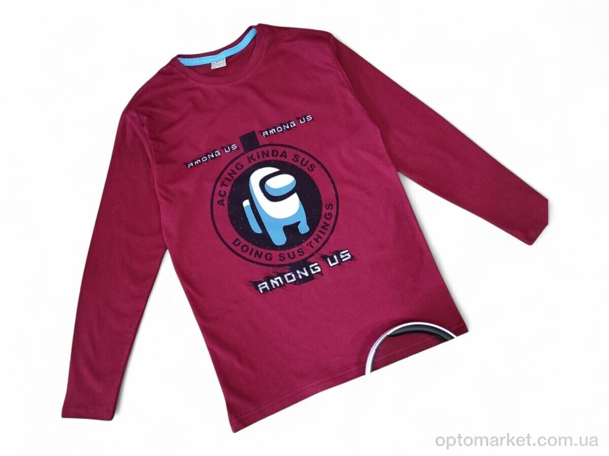 Купить Батник дитячі 4391 бордовий міньйон UMKA Kids бордовий, фото 1