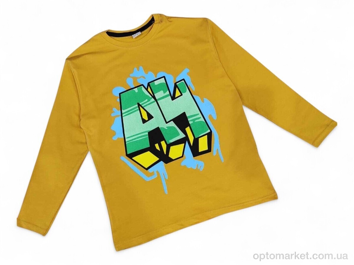 Купить Батник дитячі 4391 гірчичний UMKA Kids жовтий, фото 1