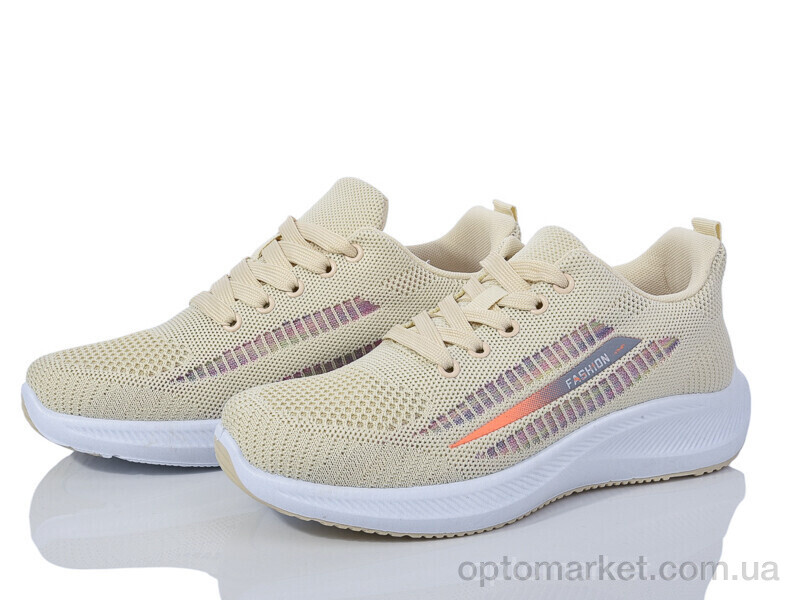 Купить Кросівки жіночі 45-101 beige Violeta бежевий, фото 1