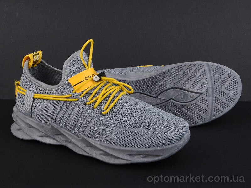 Купить Кросівки жіночі 45-77 grey Violeta only one сірий, фото 2