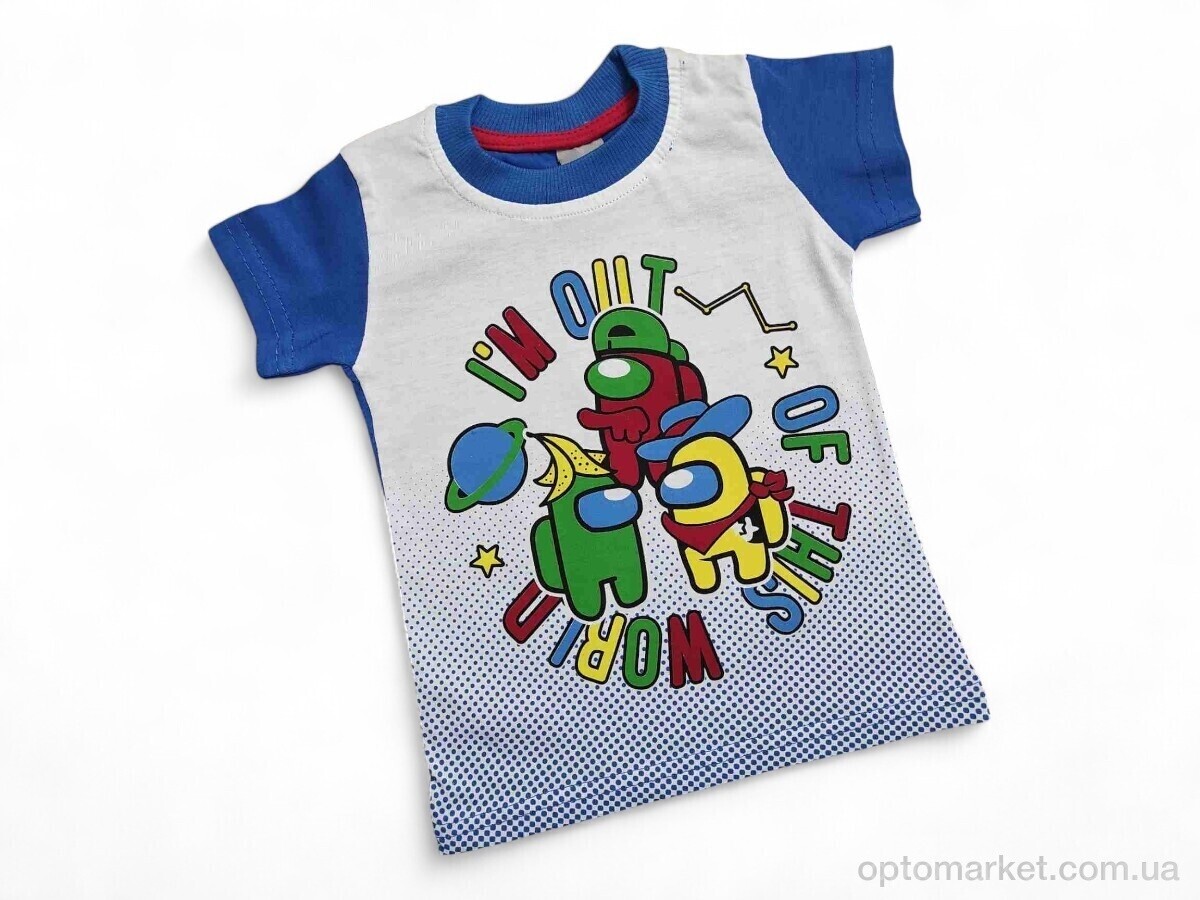 Купить Футболка дитячі 4537 електрик Daisy Kids синій, фото 1