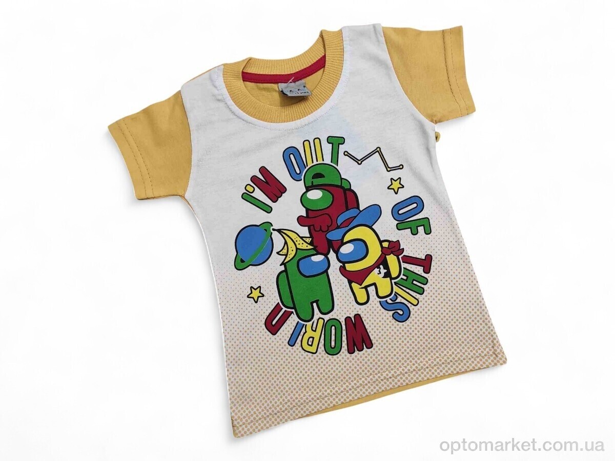 Купить Футболка дитячі 4537 жовтий Daisy Kids жовтий, фото 1