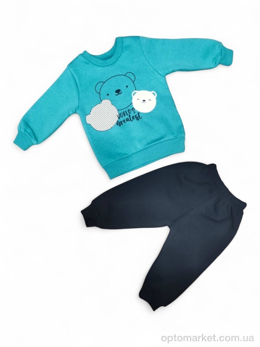 Купить Комплекти дитячі дитячі 4548 зелений реглан-штани Baby Moyes зелений, фото 1