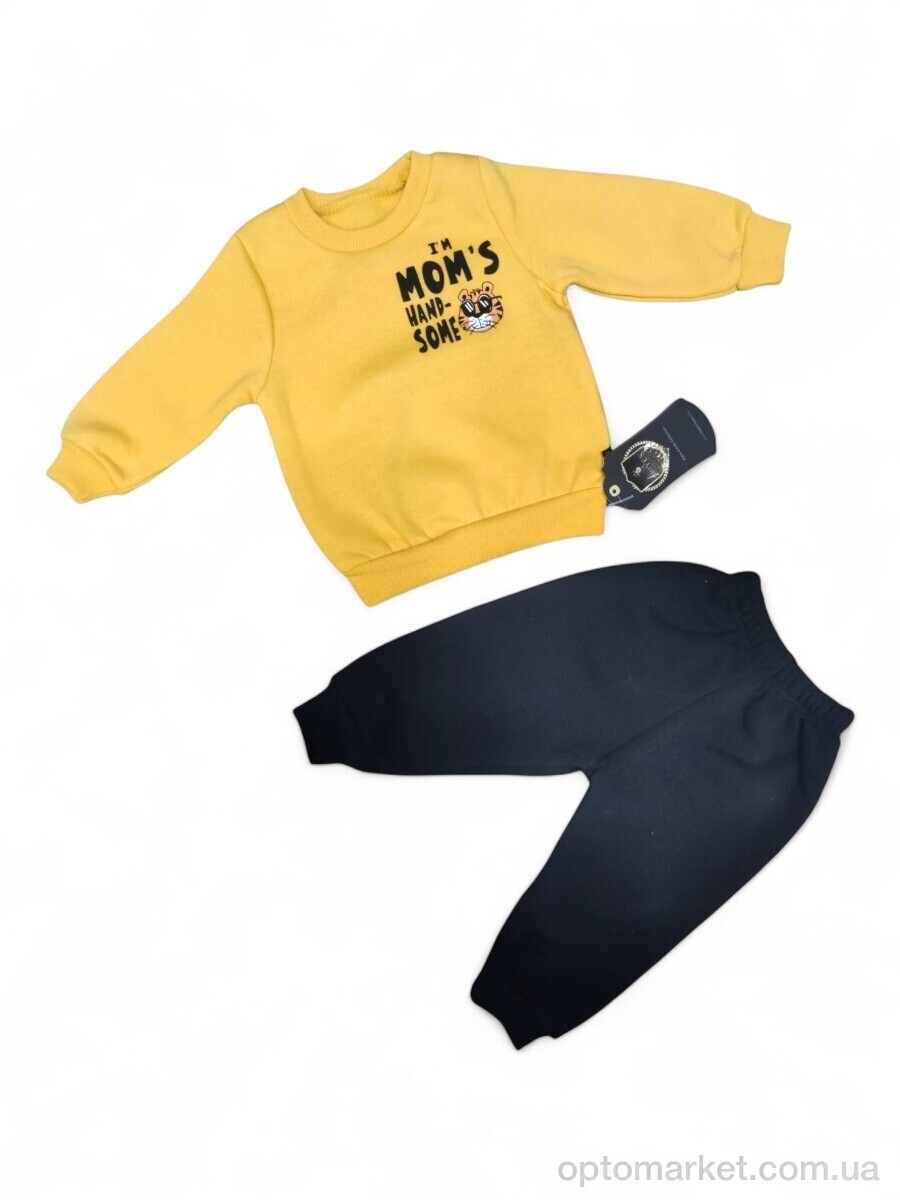 Купить Комплекти дитячі дитячі 4549 жовтий реглан-штани Baby Moyes жовтий, фото 1