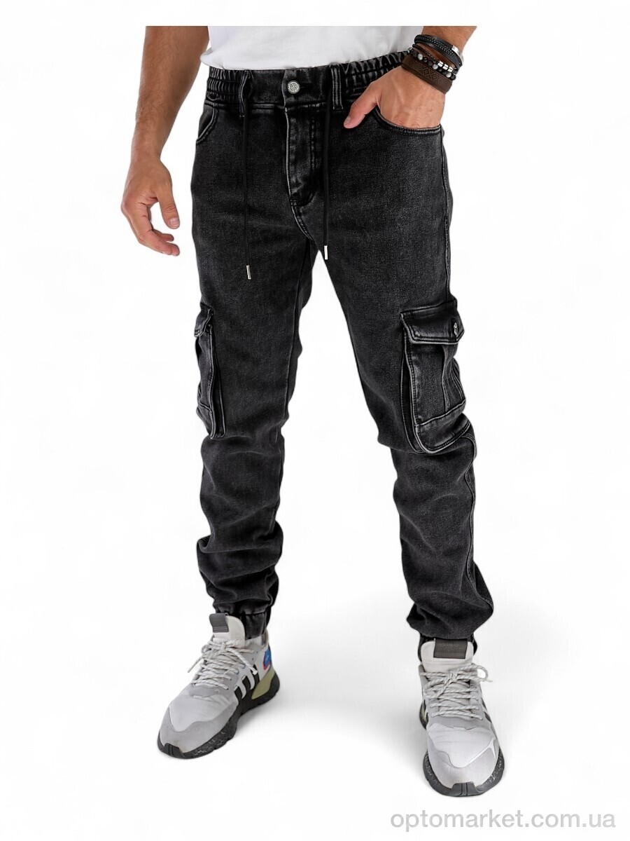 Купить Джинси чоловічі 463-1 фліс Vingvgs сірий, фото 1