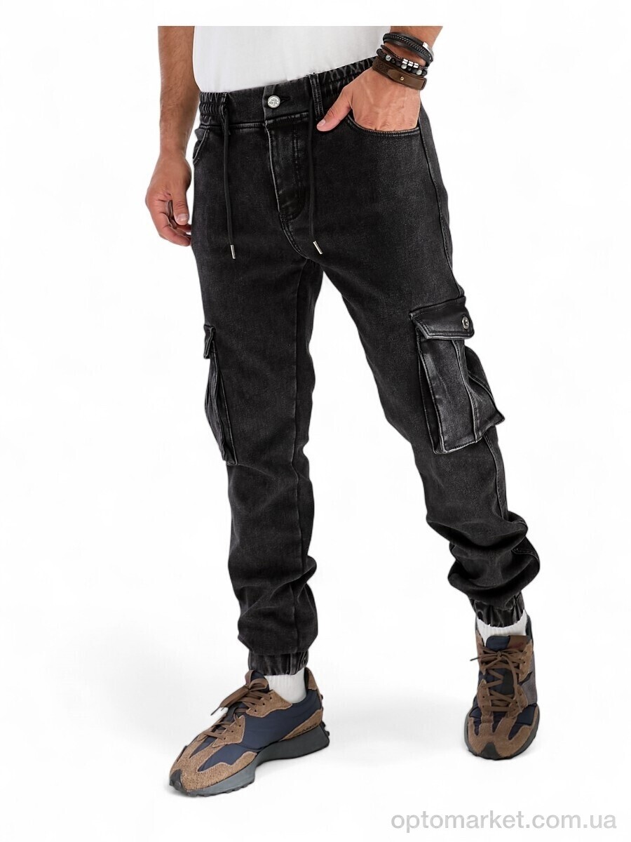 Купить Джинси чоловічі 463-4 фліс Vingvgs сірий, фото 1