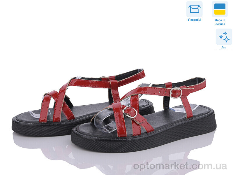 Купить Босоніжки жіночі 465 червоний лак под заказ G-Aira червоний, фото 1