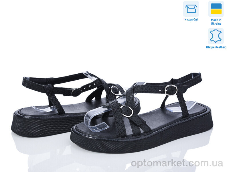 Купить Босоніжки жіночі 465 чорний змія под заказ G-Aira чорний, фото 1