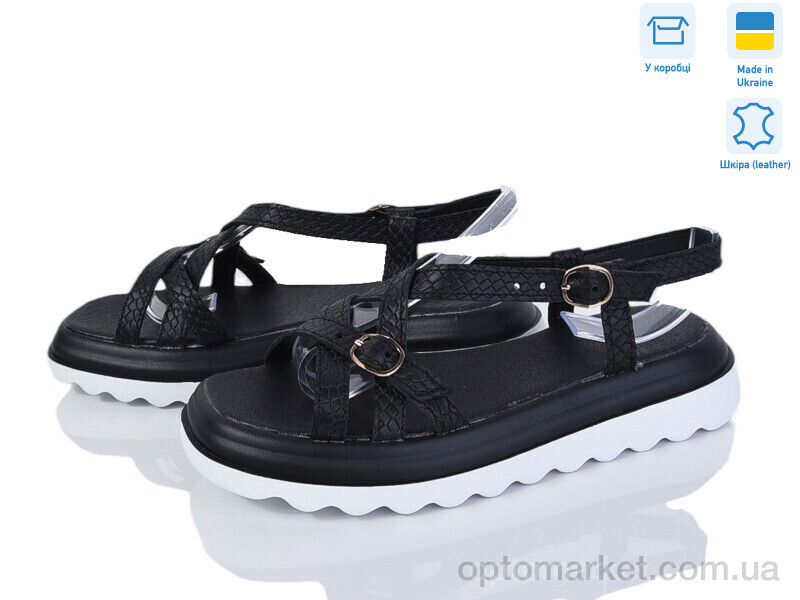 Купить Босоніжки жіночі 465В чорний G-Aira чорний, фото 1