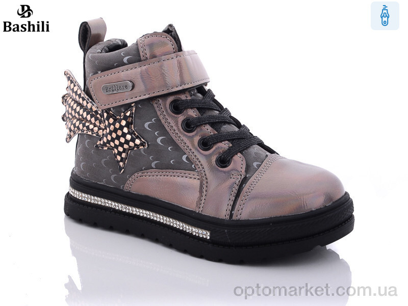 Купить Черевики дитячі 4712-3521-17 Башили графіт, фото 1