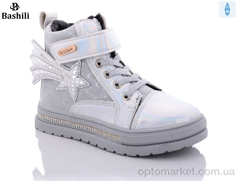 Купить Черевики дитячі 4713-3521-08 Башили срібний, фото 1