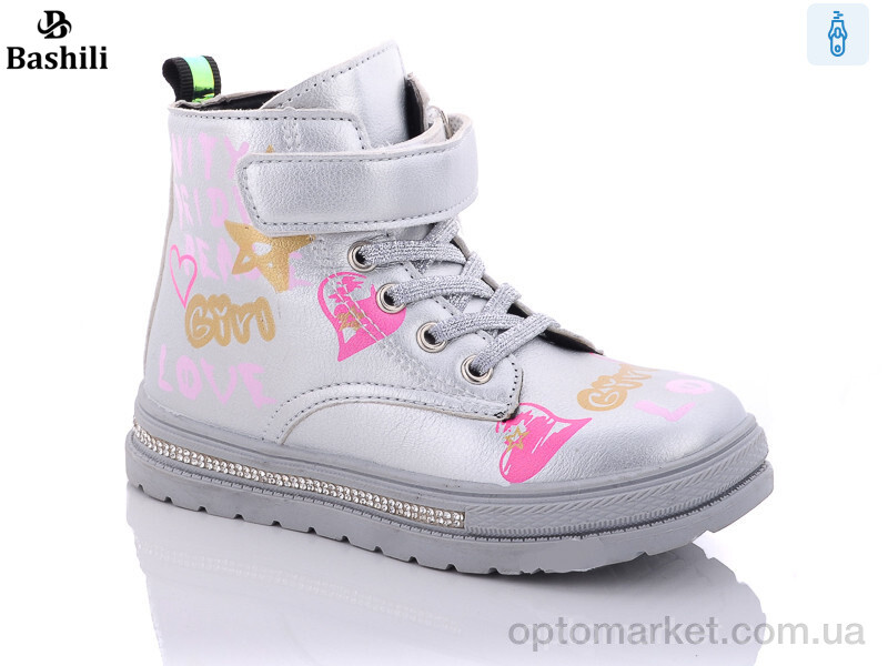 Купить Черевики дитячі 4720-3523-08 Башили срібний, фото 1