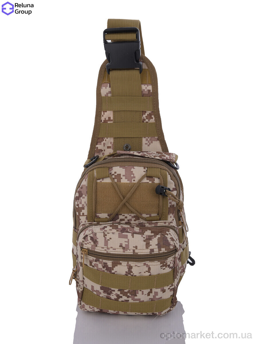 Купить Тактична сумка чоловічі 474-1 brown Reluna Group коричневий, фото 1