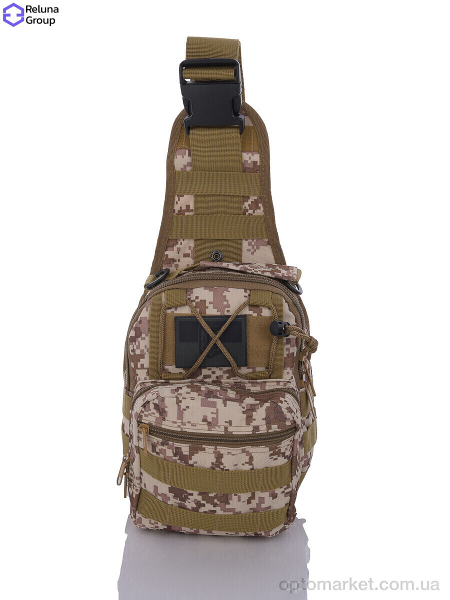 Купить Тактична сумка чоловічі 474-2 brown Reluna Group коричневий, фото 1