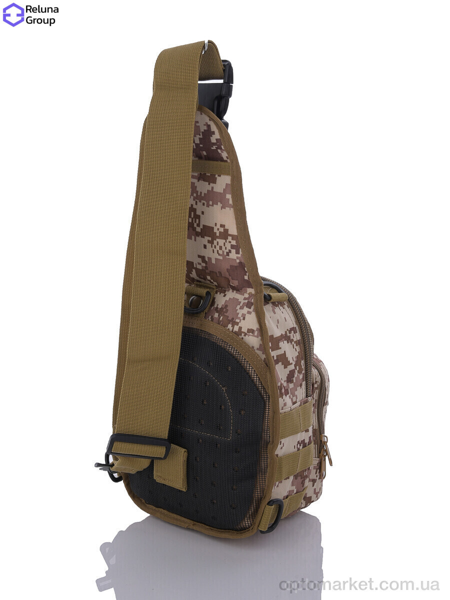 Купить Тактична сумка чоловічі 474-3 brown Reluna Group коричневий, фото 2