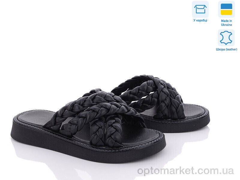 Купить Шльопанці жіночі 475 ч.ш. G-Aira чорний, фото 1