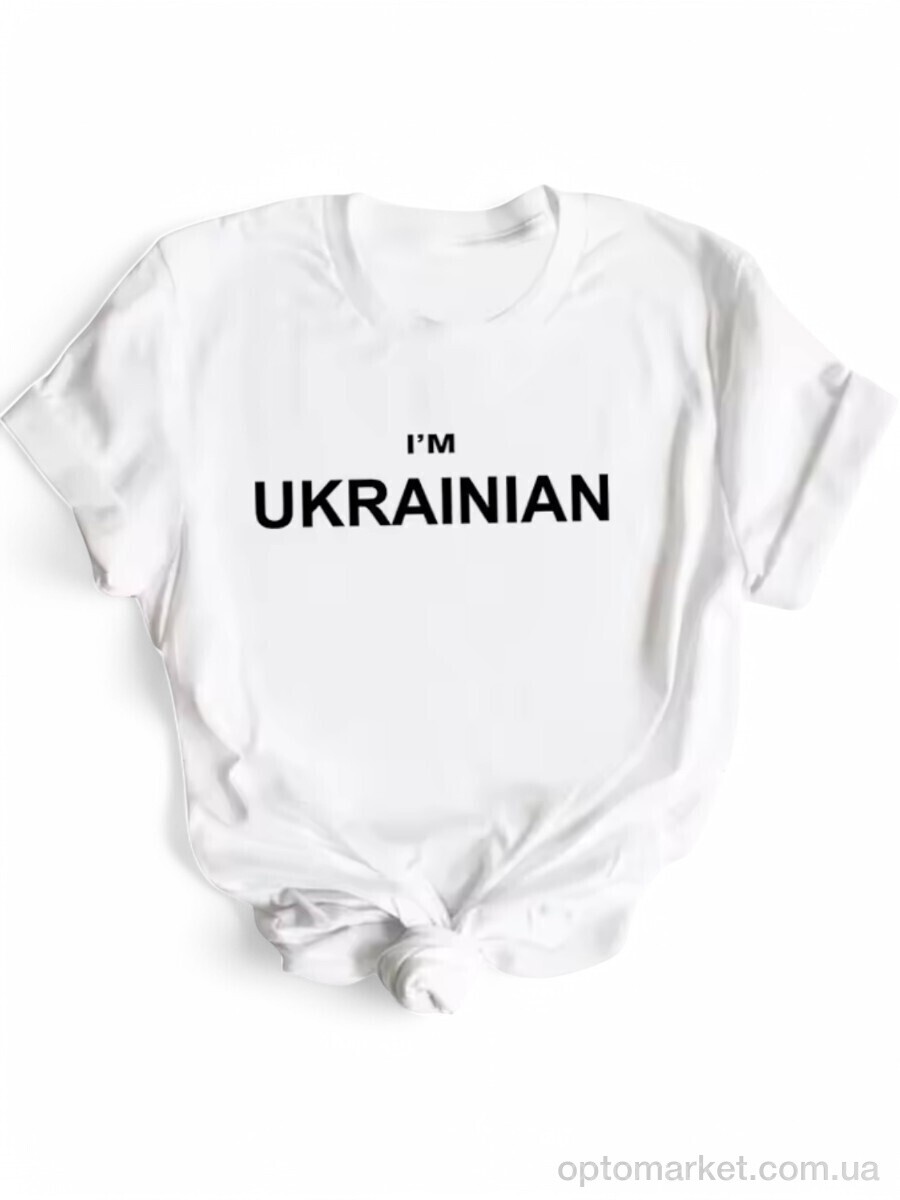 Купить Футболка жіночі 48 white Riza білий, фото 1