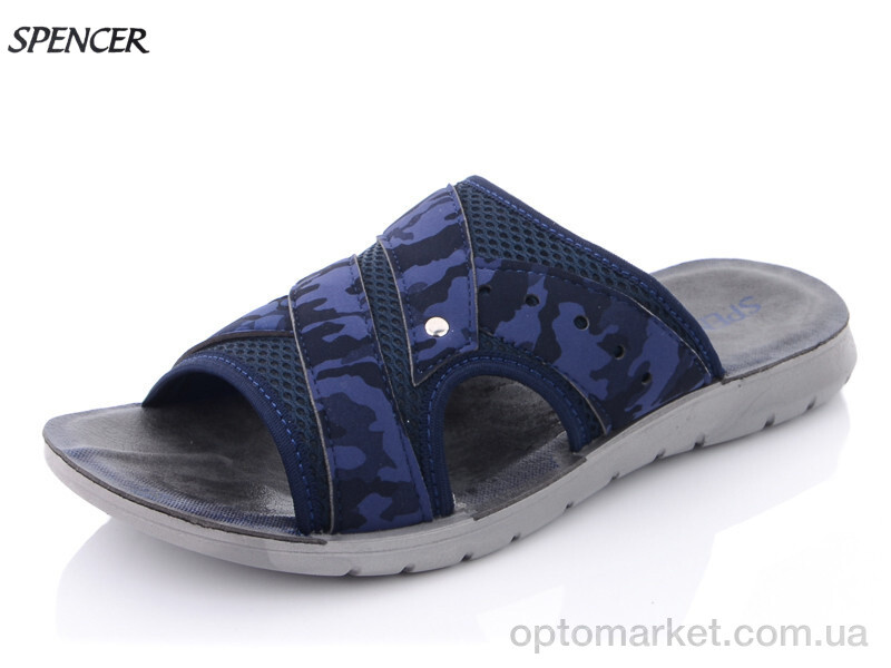 Купить Шльопанці чоловічі 4800-2 Spencer синій, фото 1