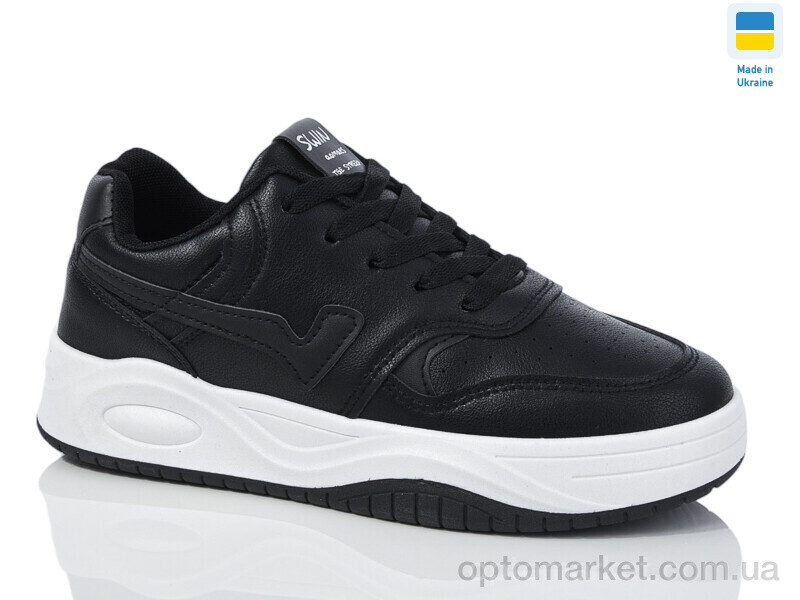 Купить Кросівки жіночі 4808-1 Swin чорний, фото 1