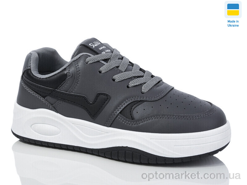 Купить Кросівки жіночі 4808-4 Swin сірий, фото 1