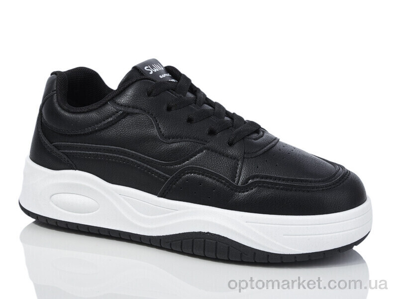 Купить Кросівки жіночі 4809-1 Swin чорний, фото 1