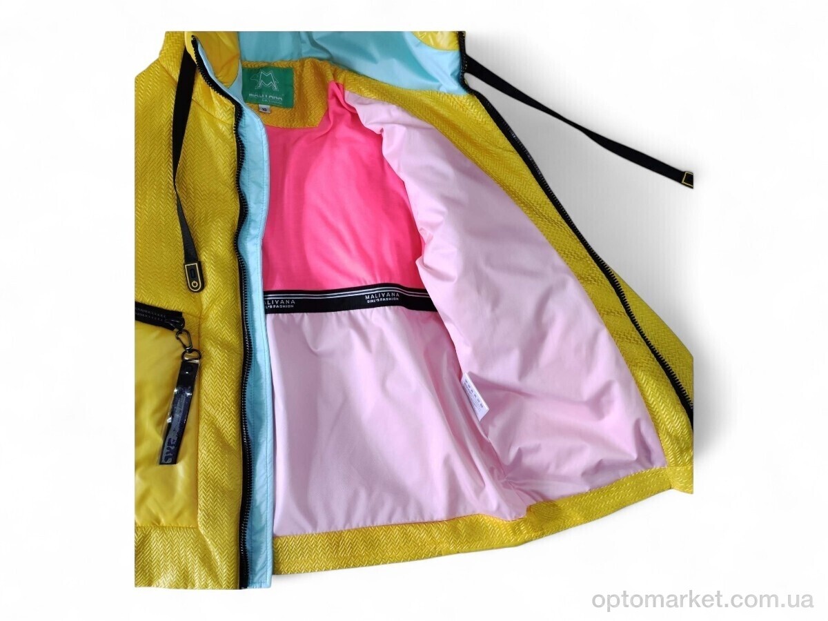 Купить Куртка дитячі 4814 жовтий Maliyana жовтий, фото 3