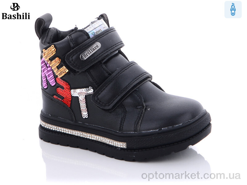 Купить Черевики дитячі 4836-3512-1 Башили чорний, фото 1