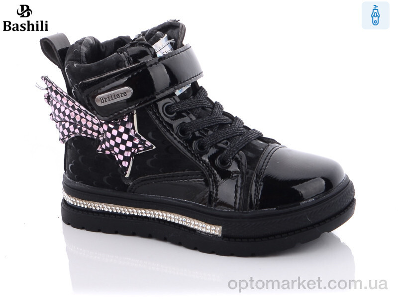 Купить Черевики дитячі 4840-3513-1 Башили чорний, фото 1