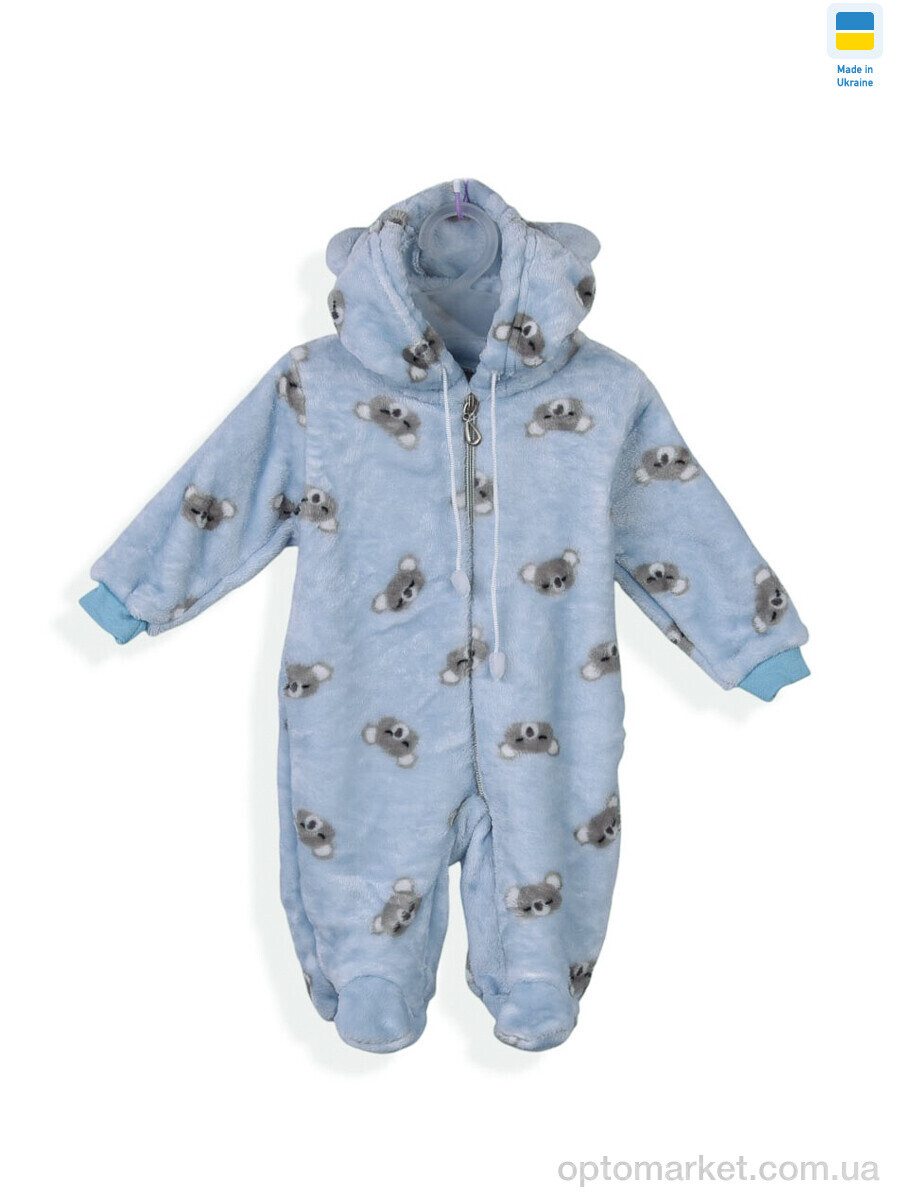 Купить Комбінезон дитячі 49182 блакитний Kir15 блакитний, фото 1