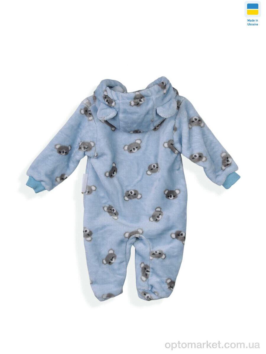 Купить Комбінезон дитячі 49182 блакитний Kir15 блакитний, фото 2